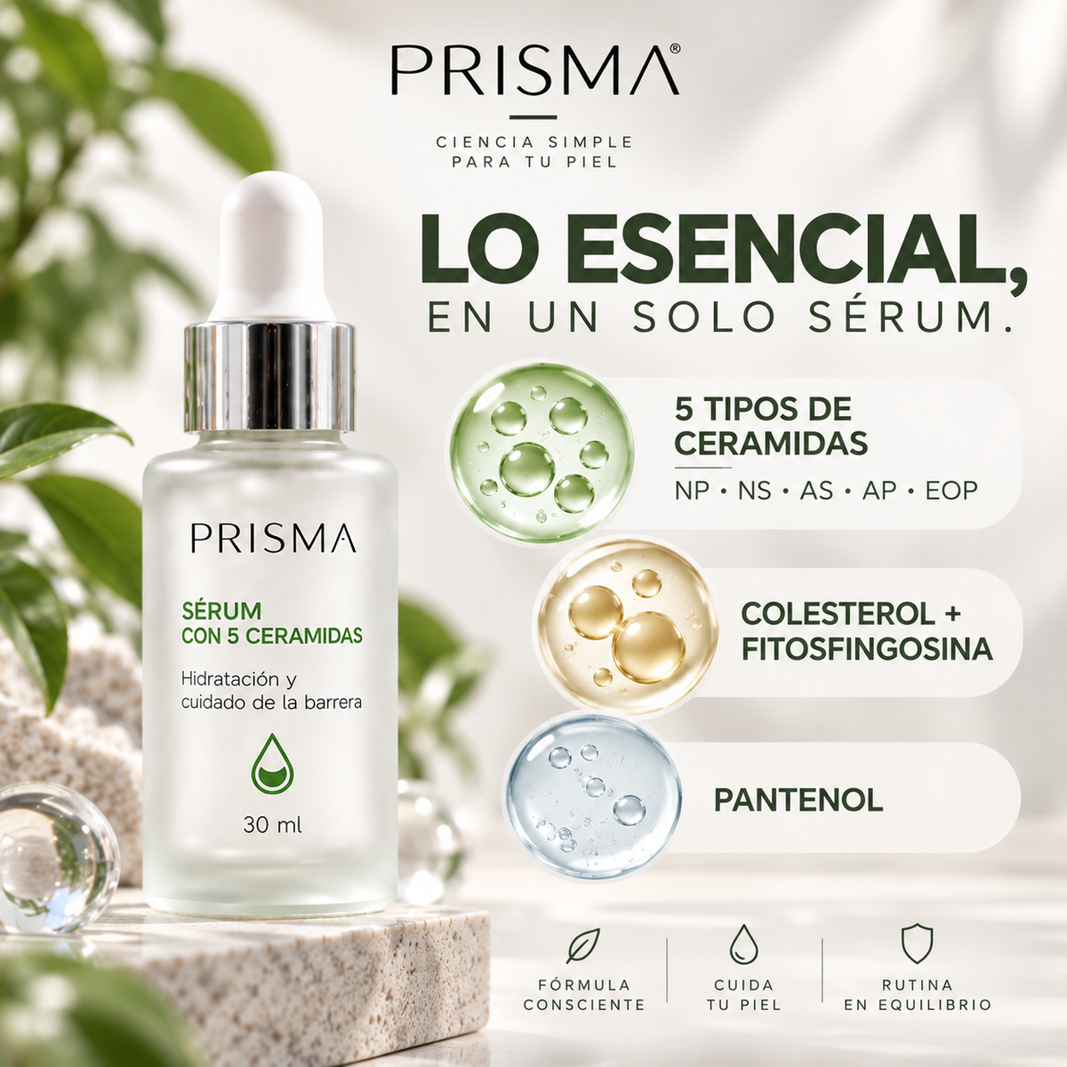 PRISMA · Sérum con 5 Ceramidas · 30 ml