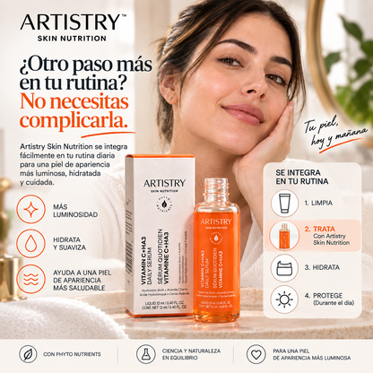 Artistry Skin Nutrition™ — Sérum Facial de Vitamina C + Ácido Hialurónico